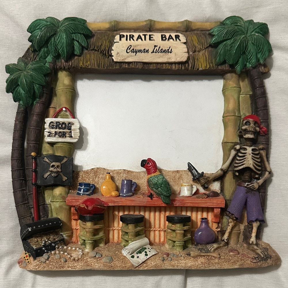 Pirate Bar Themed Picture Frame